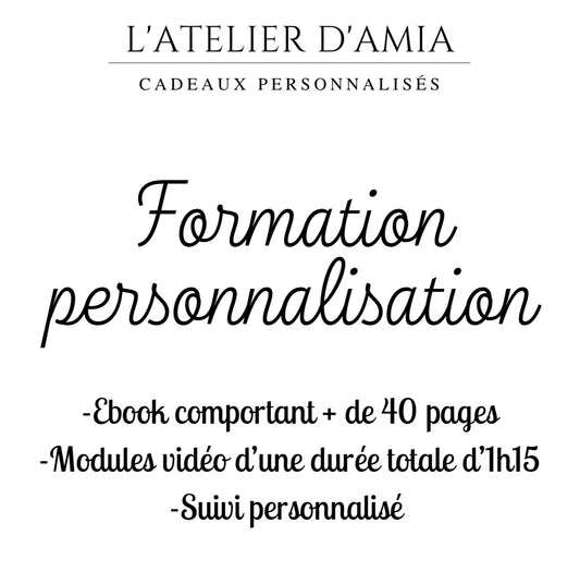 Formation personnalisation