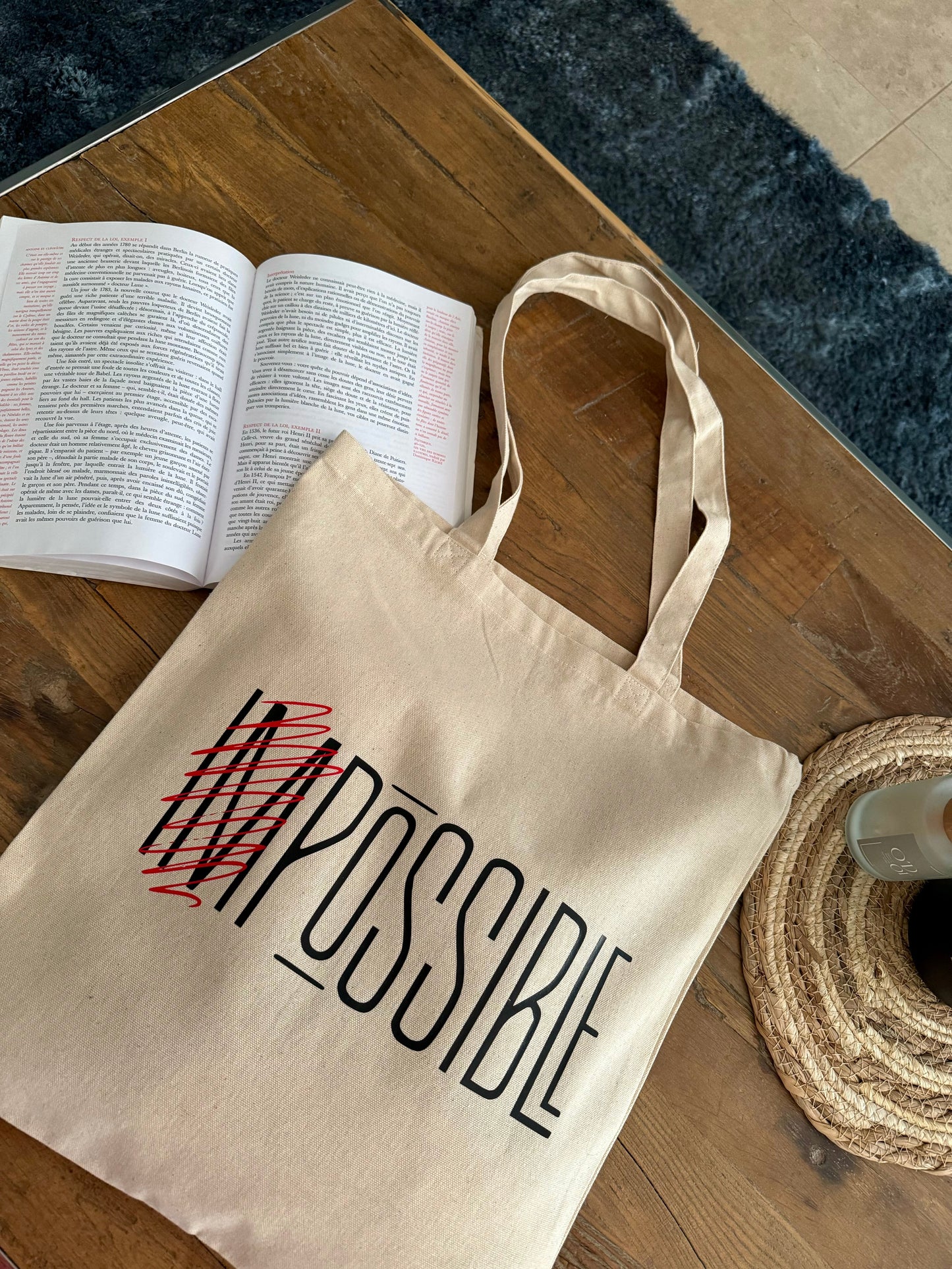 Tote bag « Impossible »