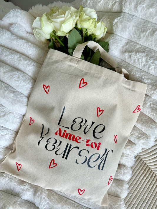Tote bag « Love yourself »